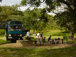 Masivingo - great Zimbabwe campsite